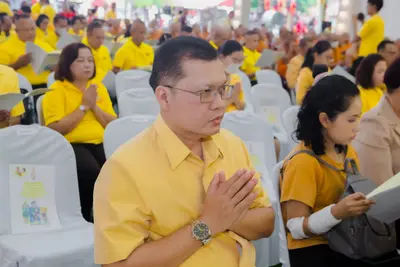 ประมวลภาพพิธีเจริญพระพุทธมนต์เฉลิมพระเกียรติ วัดจุฬามณี ปี ๒๕๖๗