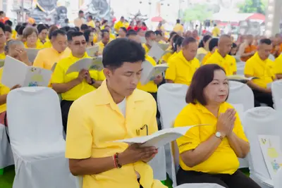 ประมวลภาพพิธีเจริญพระพุทธมนต์เฉลิมพระเกียรติ วัดจุฬามณี ปี ๒๕๖๗