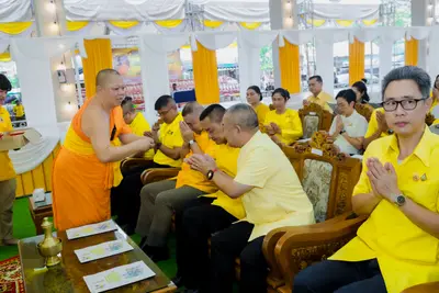 ประมวลภาพพิธีเจริญพระพุทธมนต์เฉลิมพระเกียรติ วัดจุฬามณี ปี ๒๕๖๗
