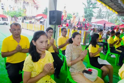 ประมวลภาพพิธีเจริญพระพุทธมนต์เฉลิมพระเกียรติ วัดจุฬามณี ปี ๒๕๖๗