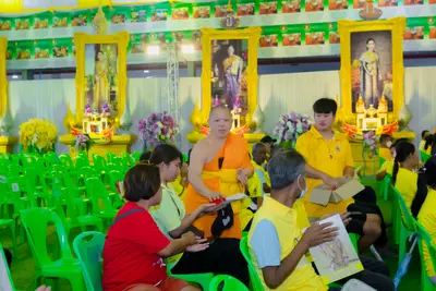 ประมวลภาพพิธีเจริญพระพุทธมนต์เฉลิมพระเกียรติ วัดจุฬามณี ปี ๒๕๖๗