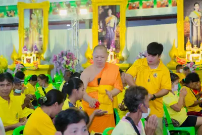 ประมวลภาพพิธีเจริญพระพุทธมนต์เฉลิมพระเกียรติ วัดจุฬามณี ปี ๒๕๖๗