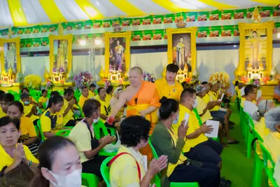 ประมวลภาพพิธีเจริญพระพุทธมนต์เฉลิมพระเกียรติ วัดจุฬามณี ปี ๒๕๖๗