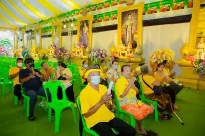 ประมวลภาพพิธีเจริญพระพุทธมนต์เฉลิมพระเกียรติ วัดจุฬามณี ปี ๒๕๖๗