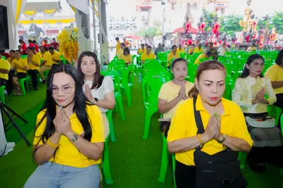 ประมวลภาพพิธีเจริญพระพุทธมนต์เฉลิมพระเกียรติ วัดจุฬามณี ปี ๒๕๖๗
