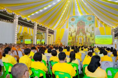 ประมวลภาพพิธีเจริญพระพุทธมนต์เฉลิมพระเกียรติ วัดจุฬามณี ปี ๒๕๖๗