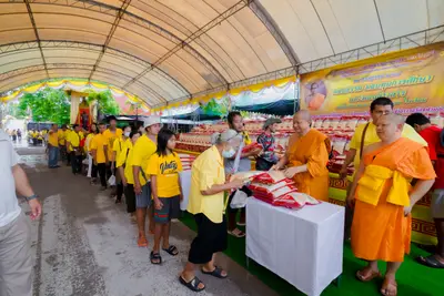 ประมวลภาพพิธีเจริญพระพุทธมนต์เฉลิมพระเกียรติ วัดจุฬามณี ปี ๒๕๖๗