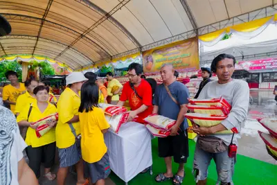ประมวลภาพพิธีเจริญพระพุทธมนต์เฉลิมพระเกียรติ วัดจุฬามณี ปี ๒๕๖๗