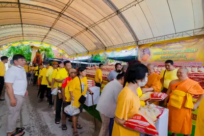 ประมวลภาพพิธีเจริญพระพุทธมนต์เฉลิมพระเกียรติ วัดจุฬามณี ปี ๒๕๖๗