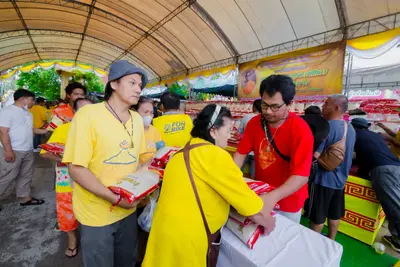 ประมวลภาพพิธีเจริญพระพุทธมนต์เฉลิมพระเกียรติ วัดจุฬามณี ปี ๒๕๖๗