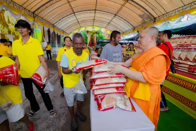 ประมวลภาพพิธีเจริญพระพุทธมนต์เฉลิมพระเกียรติ วัดจุฬามณี ปี ๒๕๖๗