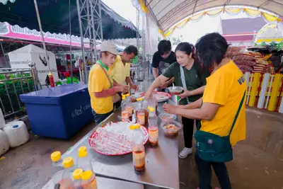 ประมวลภาพพิธีเจริญพระพุทธมนต์เฉลิมพระเกียรติ วัดจุฬามณี ปี ๒๕๖๗