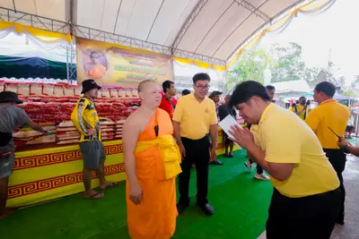 ประมวลภาพพิธีเจริญพระพุทธมนต์เฉลิมพระเกียรติ วัดจุฬามณี ปี ๒๕๖๗