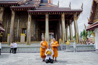 ประมวลภาพพิธีรับพระราชทานสัญญาบัตร พัดยศ และขบวนแห่สมโภช วัดจุฬามณี ปี ๒๕๖๗