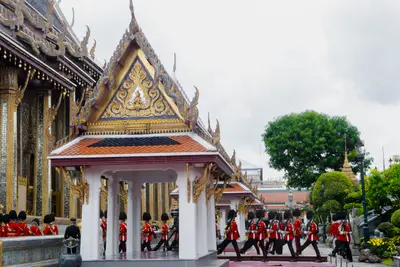 ประมวลภาพพิธีรับพระราชทานสัญญาบัตร พัดยศ และขบวนแห่สมโภช วัดจุฬามณี ปี ๒๕๖๗
