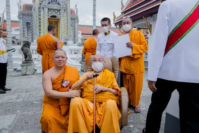 ประมวลภาพพิธีรับพระราชทานสัญญาบัตร พัดยศ และขบวนแห่สมโภช วัดจุฬามณี ปี ๒๕๖๗