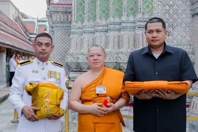 ประมวลภาพพิธีรับพระราชทานสัญญาบัตร พัดยศ และขบวนแห่สมโภช วัดจุฬามณี ปี ๒๕๖๗