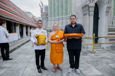 ประมวลภาพพิธีรับพระราชทานสัญญาบัตร พัดยศ และขบวนแห่สมโภช วัดจุฬามณี ปี ๒๕๖๗