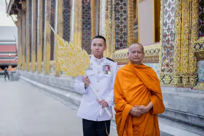 ประมวลภาพพิธีรับพระราชทานสัญญาบัตร พัดยศ และขบวนแห่สมโภช วัดจุฬามณี ปี ๒๕๖๗