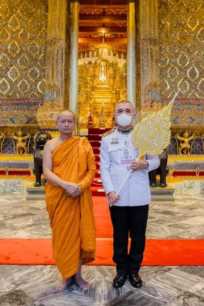 ประมวลภาพพิธีรับพระราชทานสัญญาบัตร พัดยศ และขบวนแห่สมโภช วัดจุฬามณี ปี ๒๕๖๗