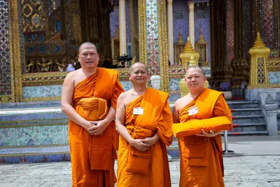 ประมวลภาพพิธีรับพระราชทานสัญญาบัตร พัดยศ และขบวนแห่สมโภช วัดจุฬามณี ปี ๒๕๖๗
