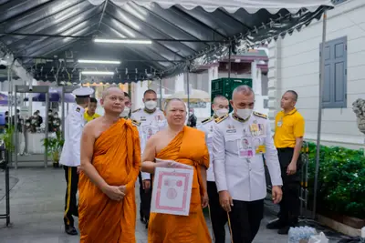 ประมวลภาพพิธีรับพระราชทานสัญญาบัตร พัดยศ และขบวนแห่สมโภช วัดจุฬามณี ปี ๒๕๖๗