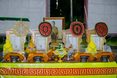 ประมวลภาพพิธีรับพระราชทานสัญญาบัตร พัดยศ และขบวนแห่สมโภช วัดจุฬามณี ปี ๒๕๖๗