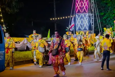 ประมวลภาพพิธีรับพระราชทานสัญญาบัตร พัดยศ และขบวนแห่สมโภช วัดจุฬามณี ปี ๒๕๖๗