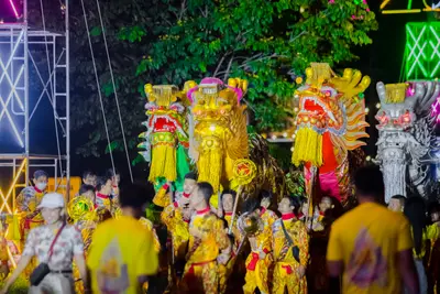 ประมวลภาพพิธีรับพระราชทานสัญญาบัตร พัดยศ และขบวนแห่สมโภช วัดจุฬามณี ปี ๒๕๖๗