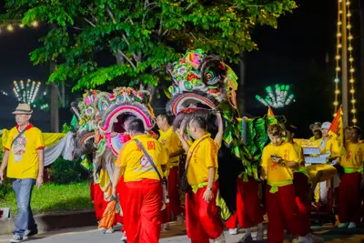ประมวลภาพพิธีรับพระราชทานสัญญาบัตร พัดยศ และขบวนแห่สมโภช วัดจุฬามณี ปี ๒๕๖๗