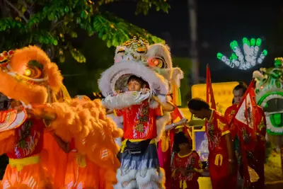 ประมวลภาพพิธีรับพระราชทานสัญญาบัตร พัดยศ และขบวนแห่สมโภช วัดจุฬามณี ปี ๒๕๖๗