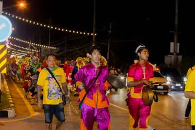 ประมวลภาพพิธีรับพระราชทานสัญญาบัตร พัดยศ และขบวนแห่สมโภช วัดจุฬามณี ปี ๒๕๖๗