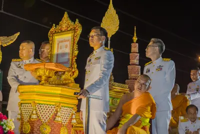 ประมวลภาพพิธีรับพระราชทานสัญญาบัตร พัดยศ และขบวนแห่สมโภช วัดจุฬามณี ปี ๒๕๖๗
