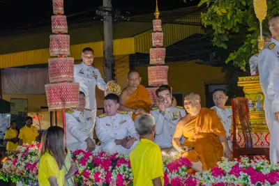 ประมวลภาพพิธีรับพระราชทานสัญญาบัตร พัดยศ และขบวนแห่สมโภช วัดจุฬามณี ปี ๒๕๖๗