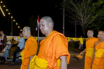 ประมวลภาพพิธีรับพระราชทานสัญญาบัตร พัดยศ และขบวนแห่สมโภช วัดจุฬามณี ปี ๒๕๖๗