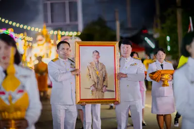 ประมวลภาพพิธีรับพระราชทานสัญญาบัตร พัดยศ และขบวนแห่สมโภช วัดจุฬามณี ปี ๒๕๖๗