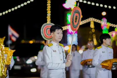 ประมวลภาพพิธีรับพระราชทานสัญญาบัตร พัดยศ และขบวนแห่สมโภช วัดจุฬามณี ปี ๒๕๖๗