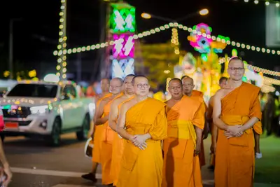 ประมวลภาพพิธีรับพระราชทานสัญญาบัตร พัดยศ และขบวนแห่สมโภช วัดจุฬามณี ปี ๒๕๖๗