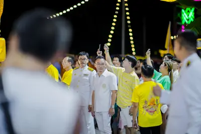 ประมวลภาพพิธีรับพระราชทานสัญญาบัตร พัดยศ และขบวนแห่สมโภช วัดจุฬามณี ปี ๒๕๖๗
