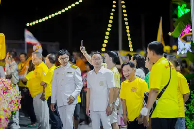 ประมวลภาพพิธีรับพระราชทานสัญญาบัตร พัดยศ และขบวนแห่สมโภช วัดจุฬามณี ปี ๒๕๖๗