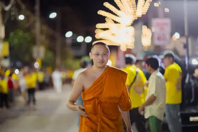 ประมวลภาพพิธีรับพระราชทานสัญญาบัตร พัดยศ และขบวนแห่สมโภช วัดจุฬามณี ปี ๒๕๖๗