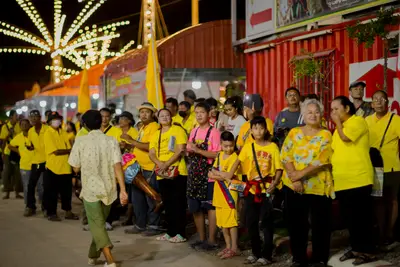 ประมวลภาพพิธีรับพระราชทานสัญญาบัตร พัดยศ และขบวนแห่สมโภช วัดจุฬามณี ปี ๒๕๖๗