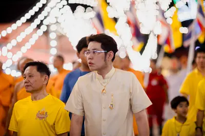 ประมวลภาพพิธีรับพระราชทานสัญญาบัตร พัดยศ และขบวนแห่สมโภช วัดจุฬามณี ปี ๒๕๖๗