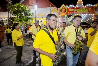 ประมวลภาพพิธีรับพระราชทานสัญญาบัตร พัดยศ และขบวนแห่สมโภช วัดจุฬามณี ปี ๒๕๖๗