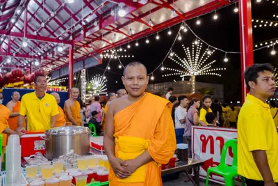 ประมวลภาพพิธีรับพระราชทานสัญญาบัตร พัดยศ และขบวนแห่สมโภช วัดจุฬามณี ปี ๒๕๖๗