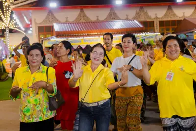ประมวลภาพพิธีรับพระราชทานสัญญาบัตร พัดยศ และขบวนแห่สมโภช วัดจุฬามณี ปี ๒๕๖๗