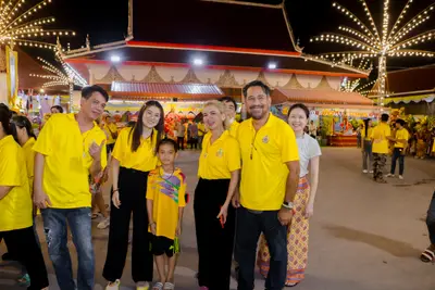 ประมวลภาพพิธีรับพระราชทานสัญญาบัตร พัดยศ และขบวนแห่สมโภช วัดจุฬามณี ปี ๒๕๖๗