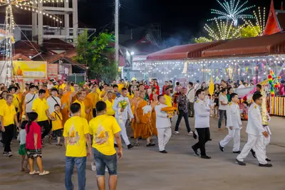 ประมวลภาพพิธีรับพระราชทานสัญญาบัตร พัดยศ และขบวนแห่สมโภช วัดจุฬามณี ปี ๒๕๖๗
