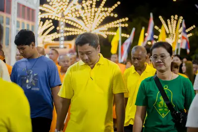 ประมวลภาพพิธีรับพระราชทานสัญญาบัตร พัดยศ และขบวนแห่สมโภช วัดจุฬามณี ปี ๒๕๖๗