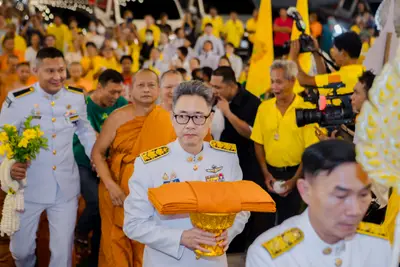 ประมวลภาพพิธีรับพระราชทานสัญญาบัตร พัดยศ และขบวนแห่สมโภช วัดจุฬามณี ปี ๒๕๖๗